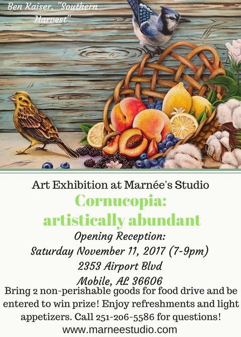 Juried Group Art Exhibition: "Cornucopia: artistically abundant"