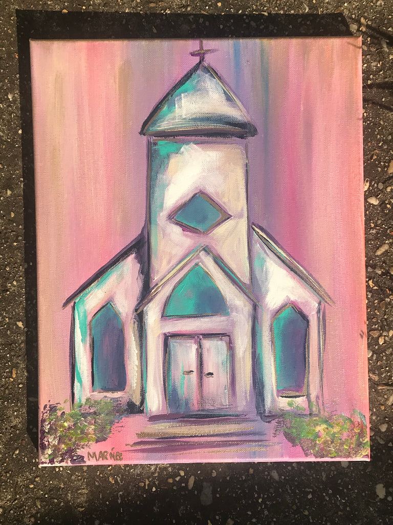 TO MARS (HILL CHURCH) AND BACK- THE TRAVELING PAINT PARTY