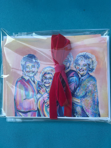 Golden girls cards (4 pack)