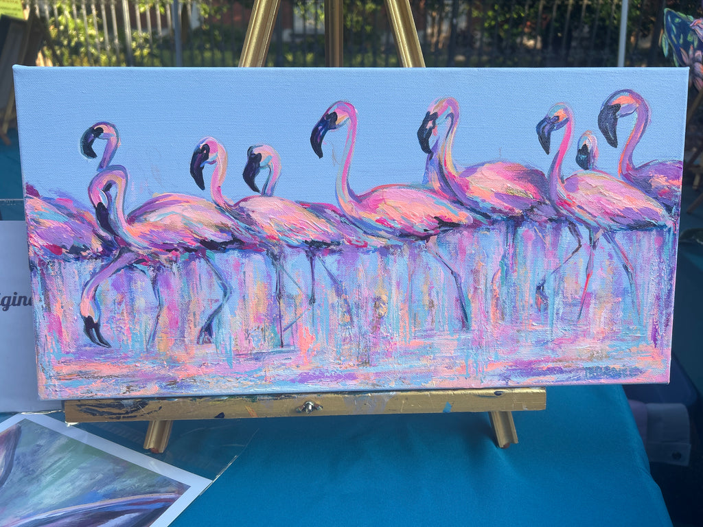 Flamingo (original painting)