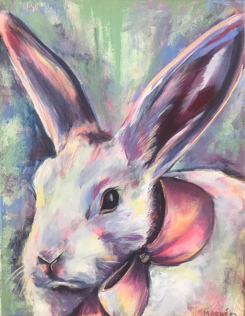 Bunny Print- by Marnée